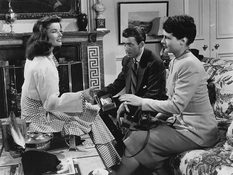 Katharine Hepburn, Cary Grant, Ruth Hussey
