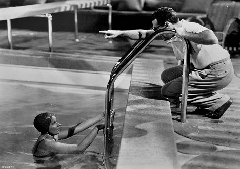 Greta Garbo, George Cukor - Two-Faced Woman - Dreharbeiten