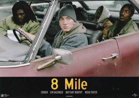 Mekhi Phifer, Eminem, De'Angelo Wilson - 8 Mile - Lobbykaarten