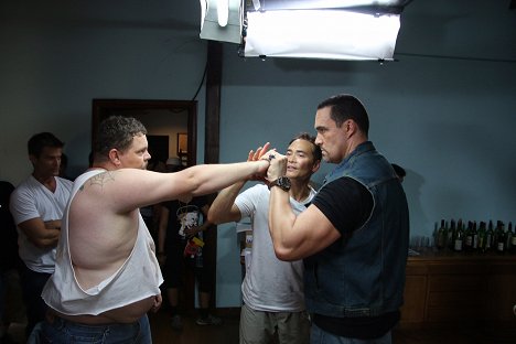 Casper Van Dien, Mark Dacascos, Alexandr Něvskij - Showdown in Manila - Z natáčení