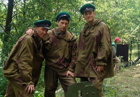 Aleksandr Franskevich-Laye, Rafael Mukaev, Sergei Bezrukov - V ijuně 41-go - Forgatási fotók