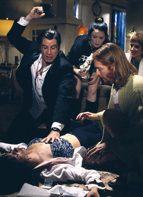 Uma Thurman, John Travolta, Bronagh Gallagher, Eric Stoltz, Rosanna Arquette - Pulp Fiction - Photos