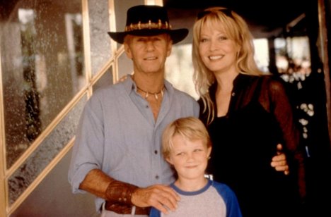 Paul Hogan, Linda Kozlowski - Crocodile Dundee in Los Angeles - Werbefoto