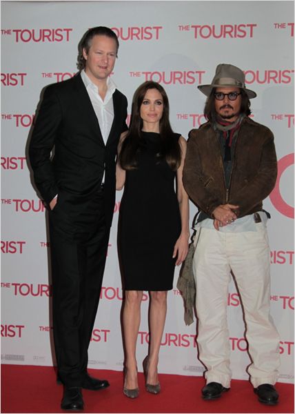 Florian Henckel von Donnersmarck, Angelina Jolie, Johnny Depp - O Turista - De eventos