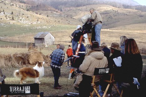 Howard - Lassie - Z natáčení