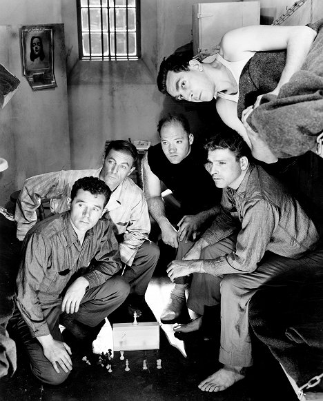 Howard Duff, John Hoyt, Jeff Corey, Burt Lancaster - Raakaa voimaa - Kuvat elokuvasta