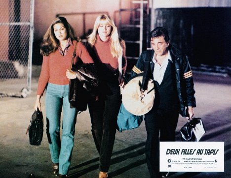 Vicki Frederick, Laurene Landon, Peter Falk - Kesse Bienen auf der Matte - Lobbykarten