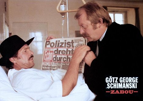 Götz George, Eberhard Feik - The Crack Connection - Lobby Cards