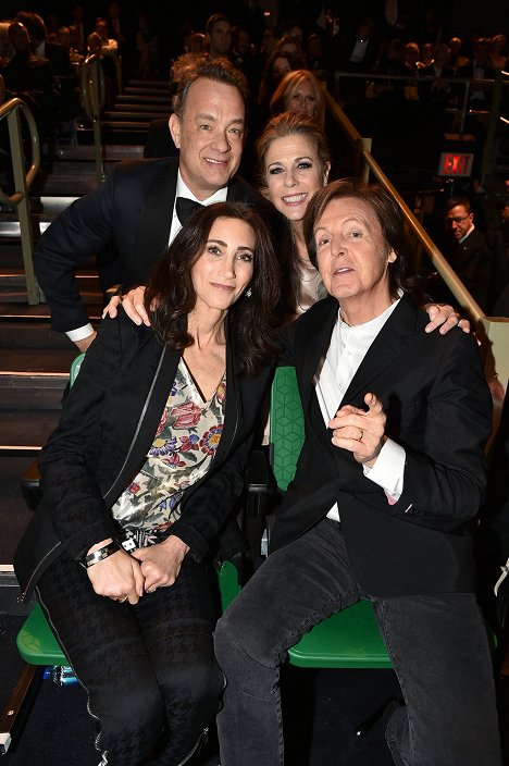Tom Hanks, Nancy Shevell, Rita Wilson, Paul McCartney - SNL: 40th Anniversary Special - Photos