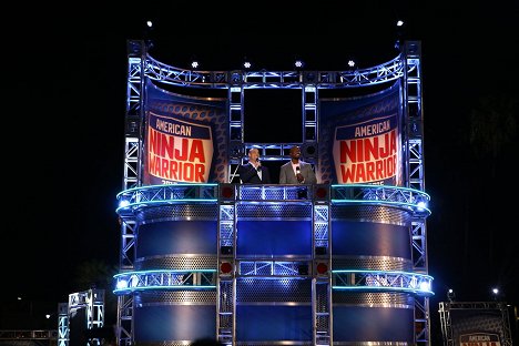 Matt Iseman, Akbar Gbajabiamila - American Ninja Warrior - Dreharbeiten