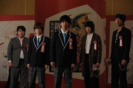 Sarutoki Minagawa, Rjúnosuke Kamiki, Takeru Sató, Hirofumi Arai, Kenta Kiritani - Bakuman. - Z filmu