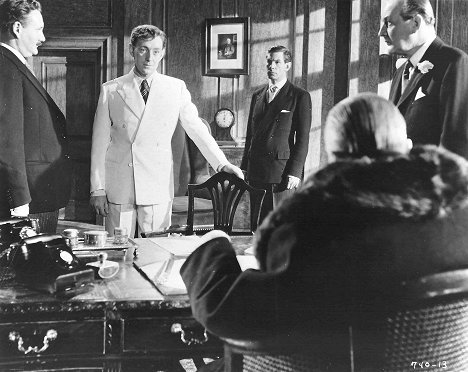 Howard Marion-Crawford, Alec Guinness, Michael Gough, Cecil Parker - L'Homme au complet blanc - Film