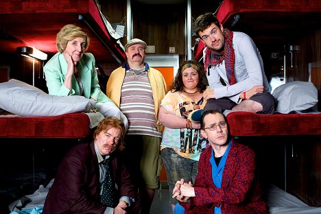 Julie Hesmondhalgh, Steve Pemberton, Mark Benton, Jessica Gunning, Jack Whitehall, Reece Shearsmith - Inside No. 9 - La Couchette - Promóció fotók