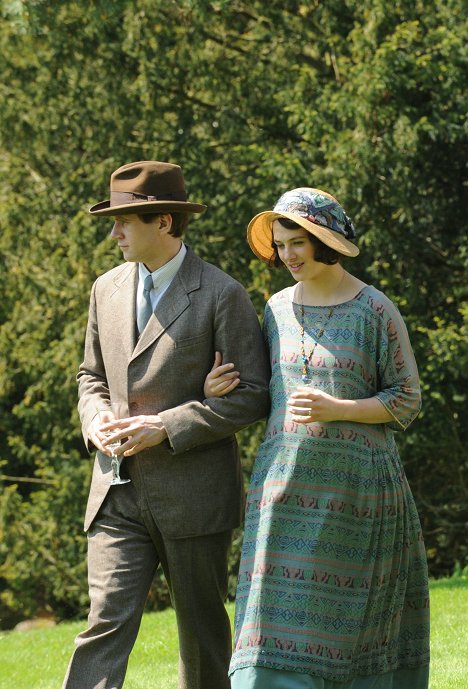 Allen Leech, Jessica Brown Findlay - Downton Abbey - Scherbenhaufen - Filmfotos