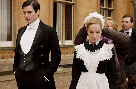 Robert James-Collier, Joanne Froggatt, Brendan Coyle - Downton Abbey: Behind the Drama - Photos