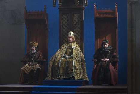 Hynek Chmelař, Michal Dlouhý, Jiří Bartoň - Jan Hus - De filmagens