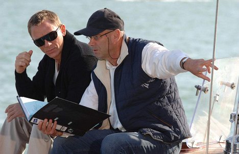 Daniel Craig, Martin Campbell - Casino Royale - Tournage