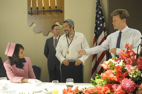 Katie Holmes, Jon Cassar, Greg Kinnear - Les Kennedy - Tournage