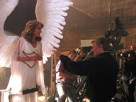 Emma Thompson, Mike Nichols - Angels in America - Dreharbeiten