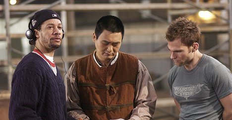 Paul Hunter, Yun-fat Chow, Seann William Scott - Bulletproof Monk – Der kugelsichere Mönch - Dreharbeiten