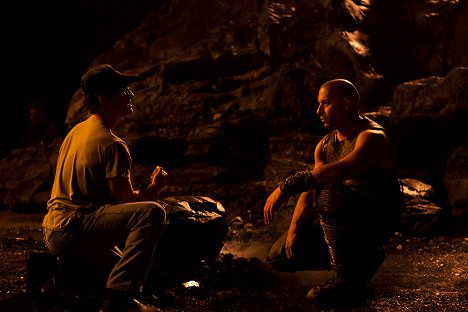 David Twohy, Vin Diesel - Riddick - Van de set