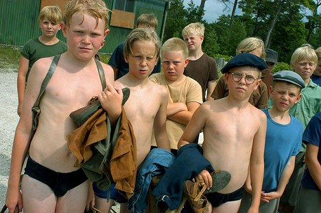 Anton Pettersson, Buster Söderström, Conrad Cronheim - Gang młodego Jönssona na letnim obozie - Z filmu