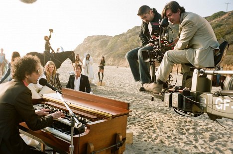 Charlie Sheen, Roman Coppola - Charlies Welt - Wirklich nichts ist wirklich - Dreharbeiten