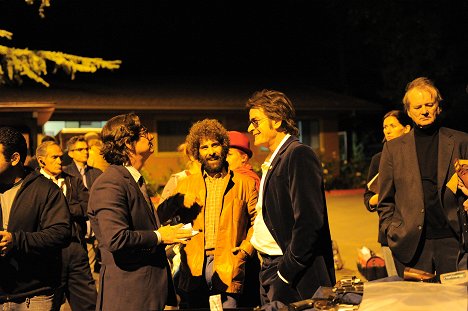 Roman Coppola, Jason Schwartzman, Charlie Sheen, Bill Murray - Prozření Charlieho Swana III - Z natáčení