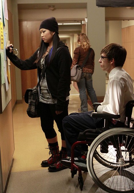 Jenna Ushkowitz, Kevin McHale - Glee - Sztárok leszünk! - Minden kezdet nehéz - Filmfotók