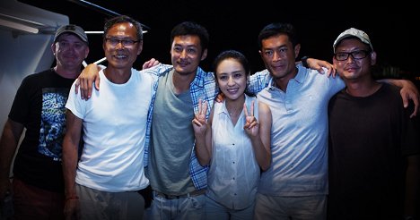 Ringo Lam, Shawn Yue, Liya Tong, Louis Koo - Mai sing - Dreharbeiten