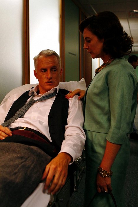 John Slattery, Talia Balsam - Mad Men - Indian Summer - Photos