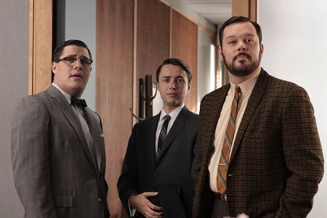 Rich Sommer, Vincent Kartheiser, Michael Gladis - Mad Men - Nichts wie raus hier - Filmfotos