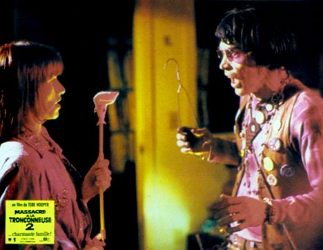 Caroline Williams, Bill Moseley - The Texas Chainsaw Massacre 2 - Lobbykarten