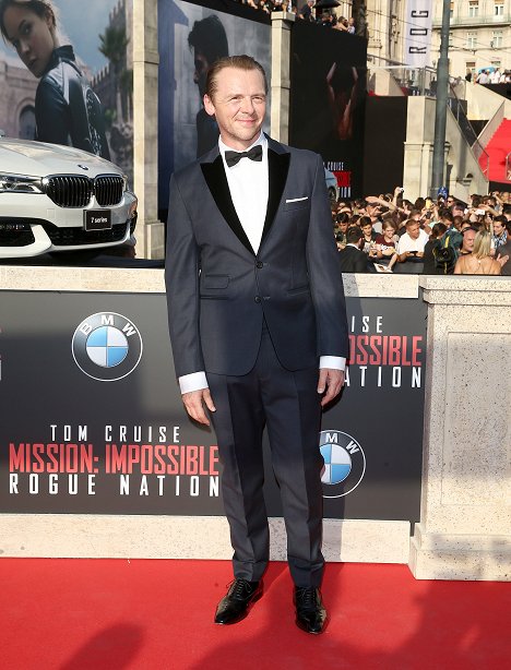 Simon Pegg - Mission: Impossible - Rogue Nation - Events
