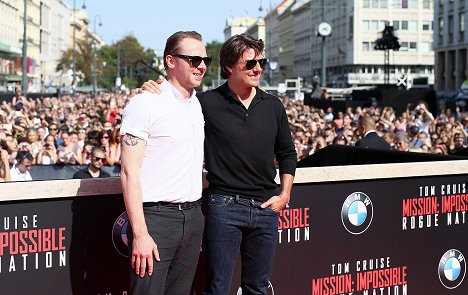 Simon Pegg, Tom Cruise - Misión: Imposible. Nación secreta - Eventos