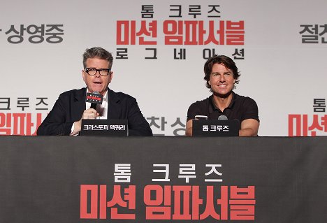 Christopher McQuarrie, Tom Cruise - Mission: Impossible - Rogue Nation - Events