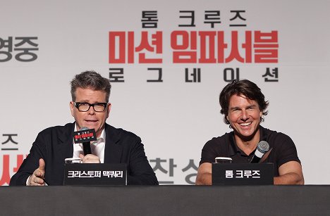 Christopher McQuarrie, Tom Cruise - Mission: Impossible - Národ grázlů - Z akcí