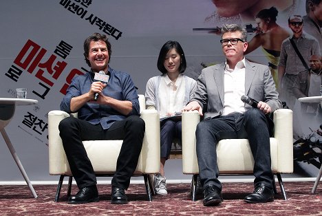 Tom Cruise, Christopher McQuarrie - Mission: Impossible - Rogue Nation - Events