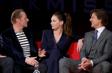 Simon Pegg, Rebecca Ferguson, Tom Cruise - Mission: Impossible - Rogue Nation - Z imprez