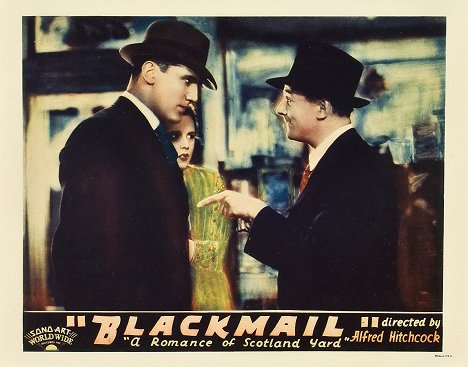 John Longden, Anny Ondráková - Blackmail - Lobby Cards