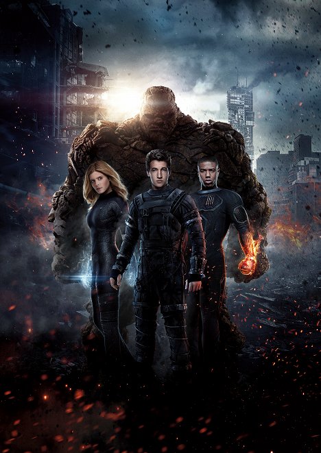 Kate Mara, Miles Teller, Michael B. Jordan - Fantastic Four - Promokuvat