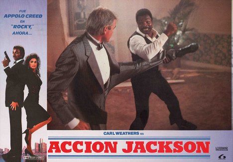 Carl Weathers - Action Jackson - Lobbykaarten