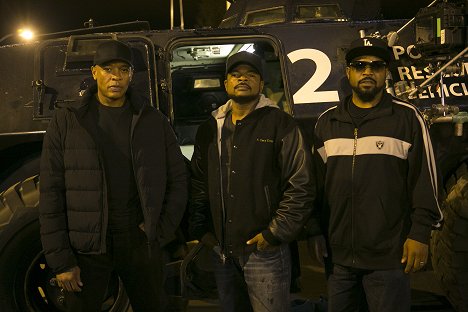 Dr. Dre, F. Gary Gray, Ice Cube - Straight Outta Compton - Forgatási fotók