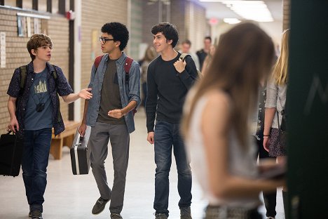 Austin Abrams, Justice Smith, Nat Wolff - Paper Towns - Photos