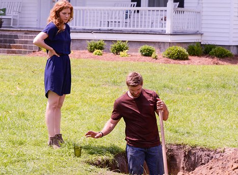 Rachelle Lefevre, Mike Vogel - Under the Dome - Thicker Than Water - Photos