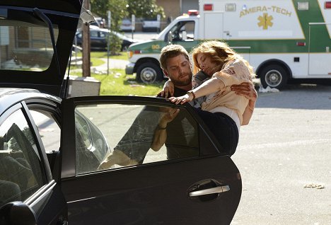 Mike Vogel, Rachelle Lefevre - Under the Dome - Speak of the Devil - De la película