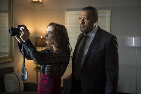 Lara Jean Chorostecki, Laurence Fishburne - Hannibal - The Number of the Beast Is 666 - Photos