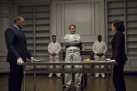 Laurence Fishburne, Mads Mikkelsen - Hannibal - The Number of the Beast Is 666 - Photos