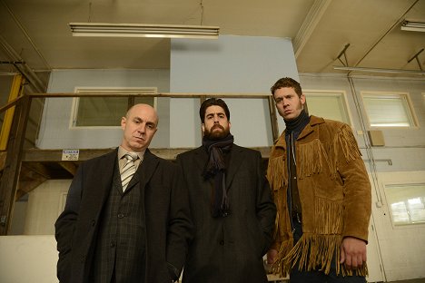 Brian Markinson, Adam Goldberg, Russell Harvard - Fargo - The Rooster Prince - Photos
