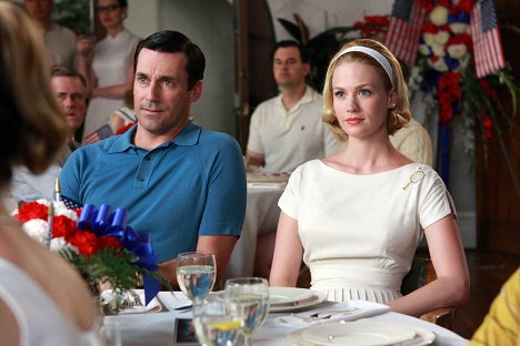 Jon Hamm, January Jones - Mad Men - Reklámőrültek - Maidenform - Filmfotók